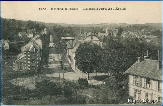 EVREUX - LE BOULEVARD DE L ETOILE