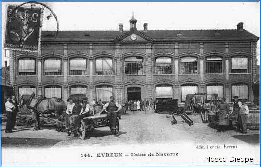 EVREUX - USINE DE NAVARRE