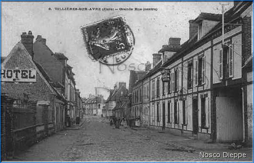 TILLIERES SUR AVRE - GRANDE RUE - CENTRE