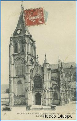 ARQUES LA BATAILLE - L EGLISE - ND PHOTO - 185