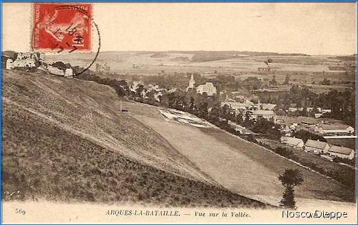 ARQUES LA BATAILLE - VUE SUR LA VALLEE