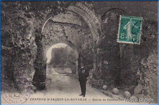 ARQUES-LA-BATAILLE - ENTREE DU CHATEAU - XI EME SIECLE