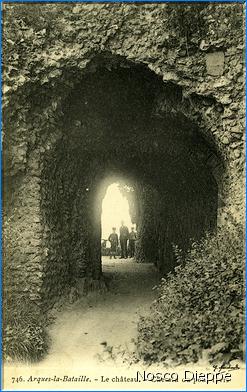 ARQUES-LA-BATAILLE - LE CHATEAU - CHEMIN DU PONT-LEVIS - G. Marchand - 746