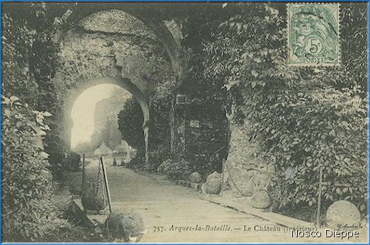 ARQUES-LA-BATAILLE - LE CHATEAU - INTERIEUR - G. Marchand - 757