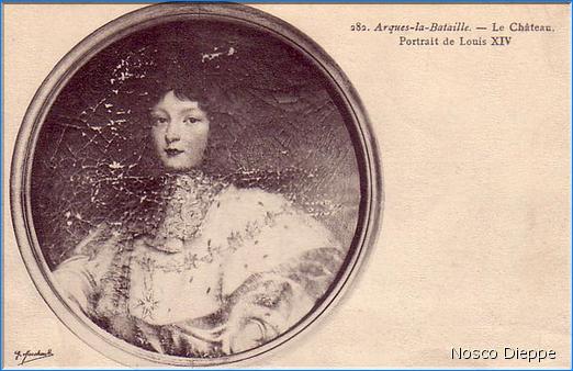 ARQUES-LA-BATAILLE - LE CHATEAU - PORTRAIT DE LOUIS XIV - G Marchand - 282
