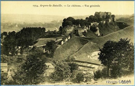 ARQUES-LA-BATAILLE - LE CHATEAU - VUE GENERALE - G. Marchand - 1554