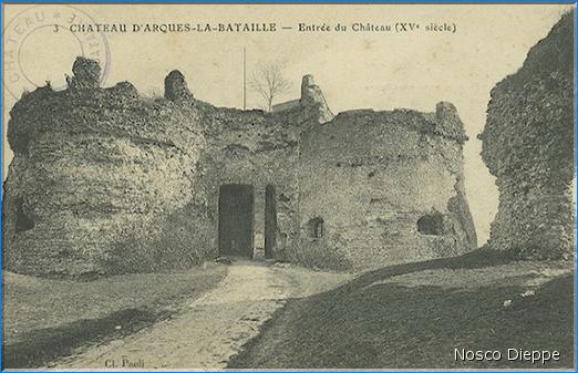 CHATEAU D ARQUES LA BATAILLE - ENTREE DU CHATEAU