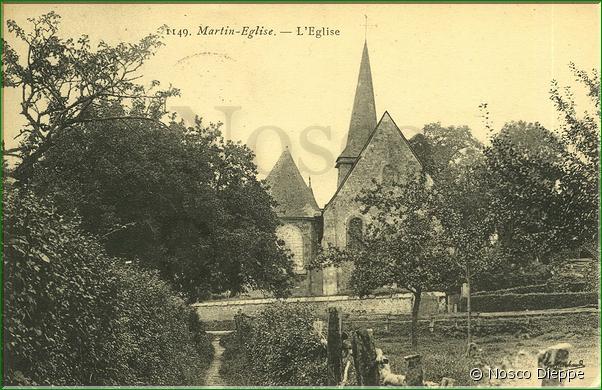 N 1149 - MARTIN-EGLISE - L EGLISE - G. Marchand