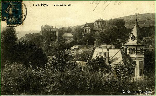 N 1174 - PUYS - VUE GENERALE - A. Bettembos Editeur Dieppe