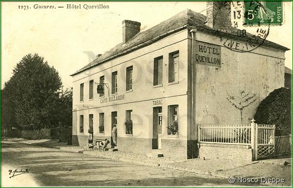N 1273 - GUEURES - HOTEL QUEVILLON - G. Marchand