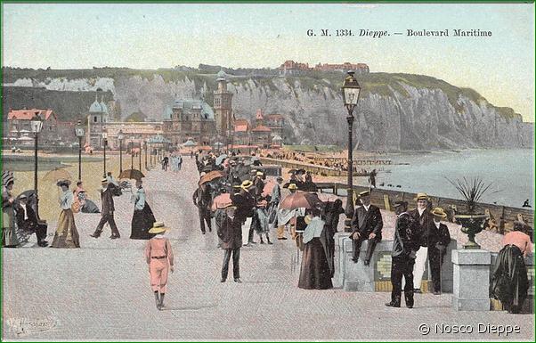 N 1334 - DIEPPE - BOULEVARD MARITIME - G. M.