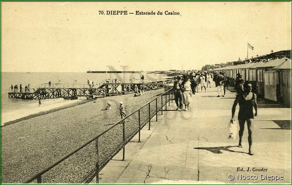 N 070 - DIEPPE - ESTACADE DU CASINO - J. Couder