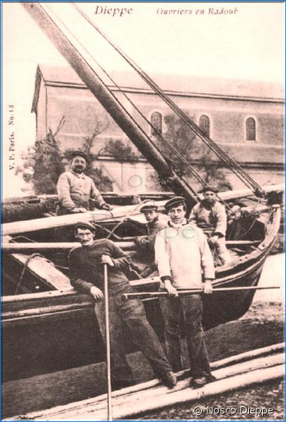 DIEPPE - OUVRIERS EN RADOUB