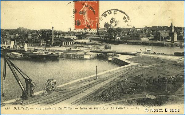 DIEPPE - VUE GENERALE DU POLLET - LL - 194