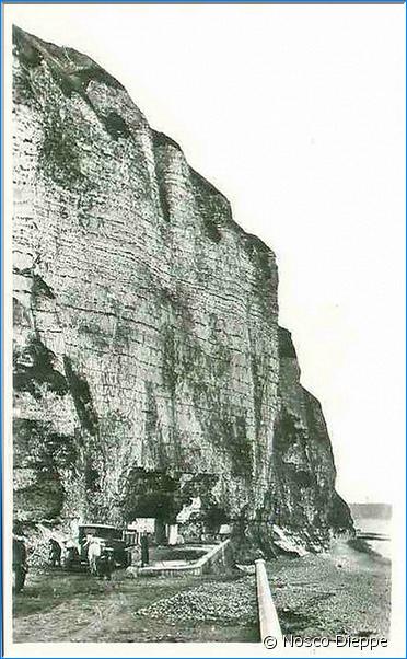 DIEPPE - FALAISE DU BAS FORT BLANC