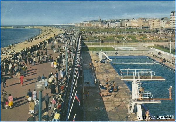 DIEPPE - LA PISCINE ET LA PLAGE - EDITION IRIS