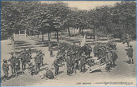 DIEPPE - JANVAL - ORPHELINAT DES PETITS MOUSSES