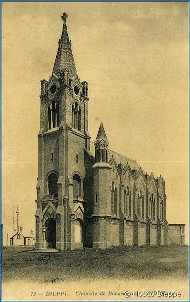 DIEPPE - CHAPELLE DE BONSECOURS - ND PHOT 72