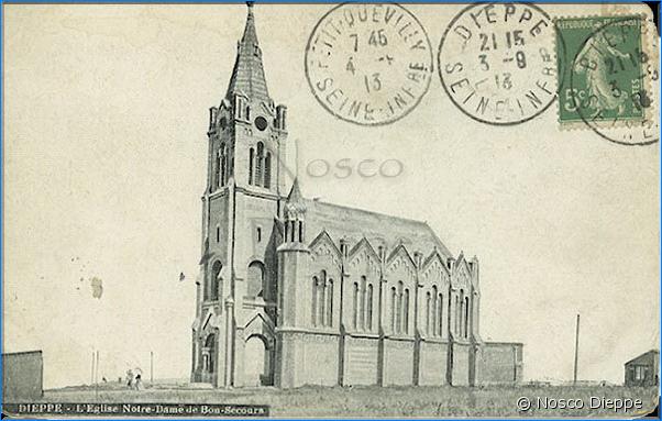 DIEPPE - L EGLISE NOTRE DAME DE BON-SECOURS