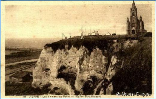 DIEPPE - LES FALAISES DU POLLET