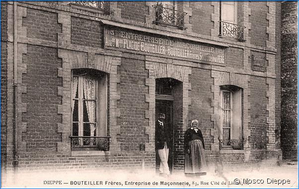 DIEPPE - BOUTEILLER FRERES - ENTREPRISE DE MACONNERIE
