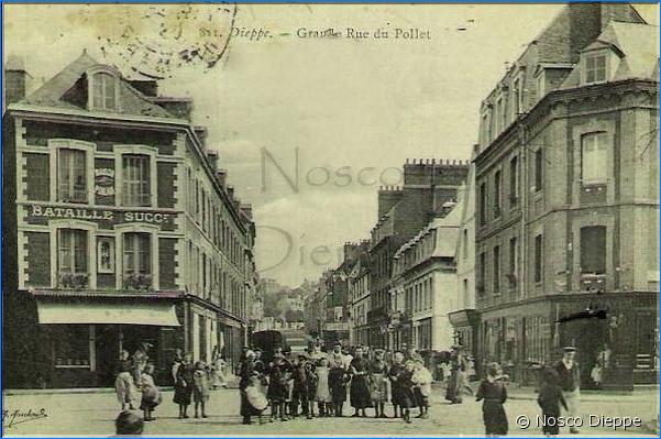 DIEPPE - GRANDE RUE DU POLLET - G. MARCHAND - N 811