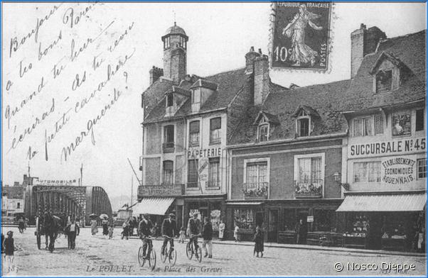 DIEPPE - LA PLACE DES GREVES