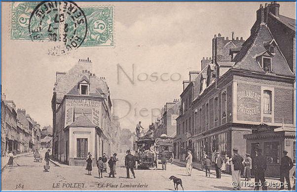 DIEPPE - LA PLACE LOMBARDERIE