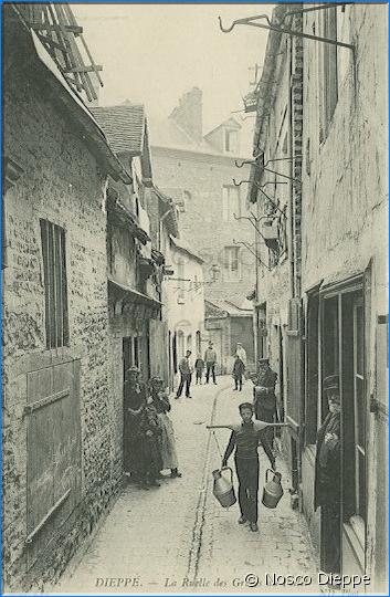 DIEPPE - LA RUELLE DES GREVES AU POLLET - ND PHOTO