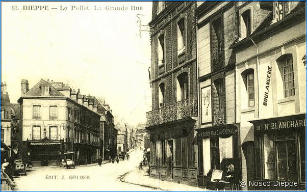 DIEPPE - LE POLLET - LA GRANDE RUE - EDIT. J COUDER