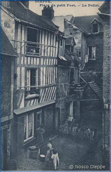 DIEPPE - LE POLLET - PLACE DU PETIT FORT