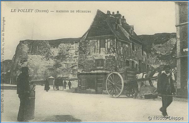 DIEPPE - MAISONS DE PECHEURS