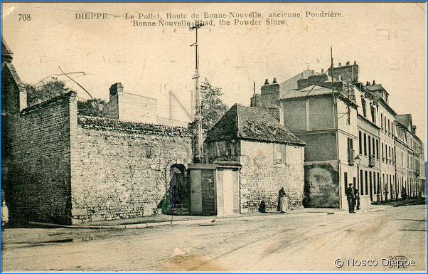 DIEPPE - ROUTE DE BONNE NOUVELLE - ANCIENNE POUDRIERE