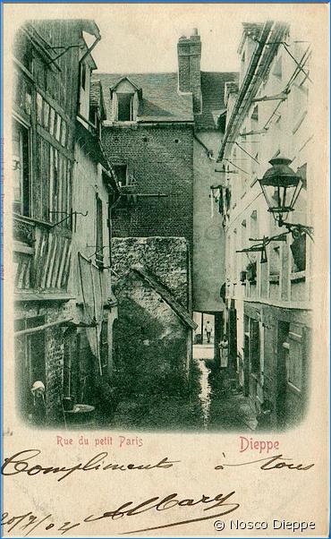 DIEPPE - RUE DU PETIT PARIS