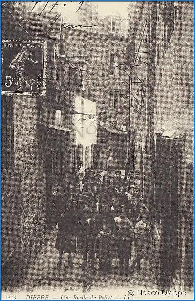 DIEPPE - RUELLE DU QUARTIER DU POLLET