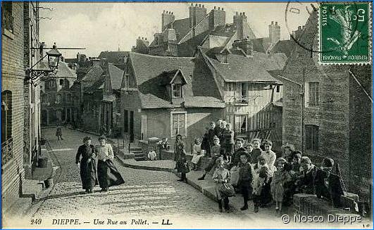 DIEPPE - UNE RUE DU POLLET_2