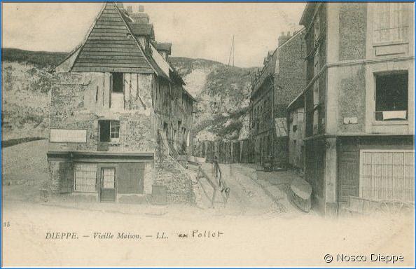 DIEPPE - VIEILLE MAISON - EDITIONS LL - N 35 - VERSION 1