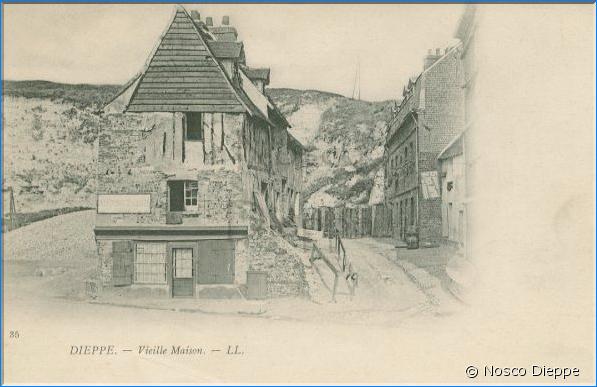 DIEPPE - VIEILLE MAISON - EDITIONS LL - N 35 - VERSION 2
