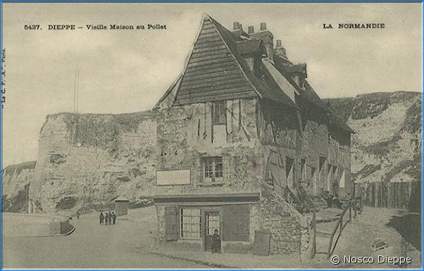 DIEPPE - VIEILLE MAISON AU POLLET - LA CPA PARIS