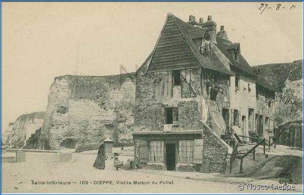 DIEPPE - VIEILLE MAISON DU POLLET - EDITIONS MITL - N 109