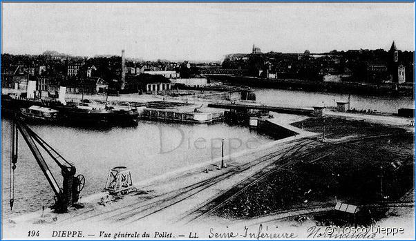 DIEPPE - VUE GENERALE DU POLLET