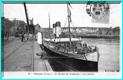DIEPPE - LE BATEAU DE NEWHAVEN A SON ARRIVEE
