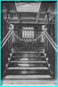 DIEPPE - LE PAQUEBOT VERSAILLES - L ESCALIER DES 1ER CLASSES