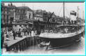 DIEPPE - QUAI HENRI IV - DEPART DU PAQUEBOT DE NEWHAVEN