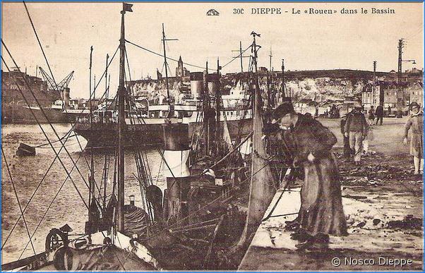 DIEPPE - LE ROUEN DANS LE BASSIN