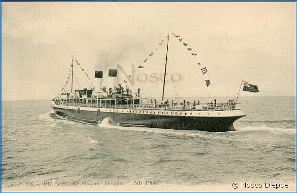 DIEPPE - LE STEAMER DIEPPE