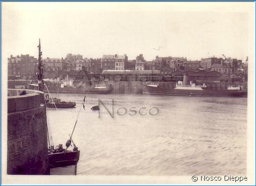 DIEPPE - VUE DE L ILE DU POLLET - 1933