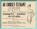DIEPPE - AU CORSET ELEGANT - RUE GUSTAVE ROULAND
