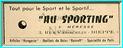 DIEPPE - AU SPORTING - E MERESSE - RUE VAUQUELIN