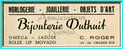 DIEPPE - BIJOUTERIE DUTHUIT - 182 184 GRANDE RUE